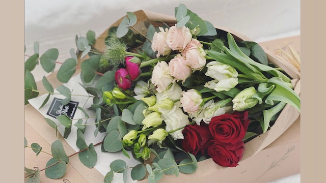 Valentinipäeva lilled "Väike prantslane" 5 Valentinipäeva lilled