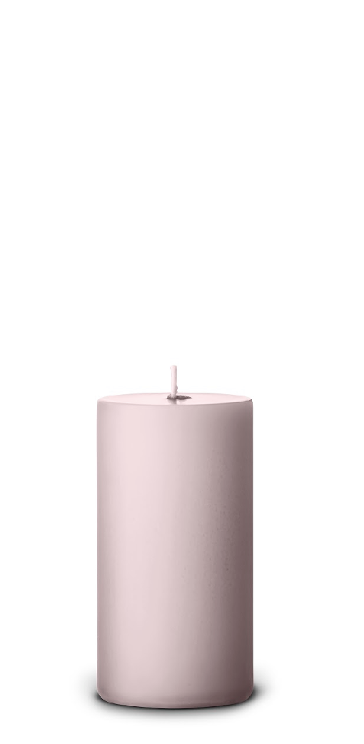 ester&erik Pillar Soft Rose No.52 küünal 1 Soft Rose No.52