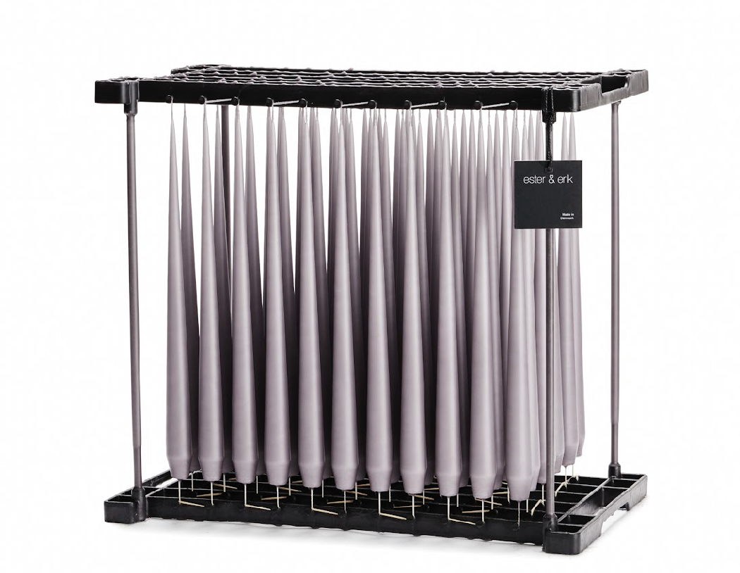 ester&erik Taper Dark Zink No.09/2 küünal 4tk 1 Dark Zink No.09/2