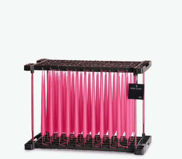 ester&erik Slim Clear Pink No.41 küünal 4tk 25cm 1 Clear Pink No.41 küünal 4tk 25cm